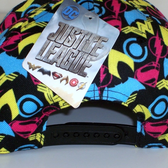 Justice League Snapback Hat 14+ Baseball Cap - Picture 3 of 3